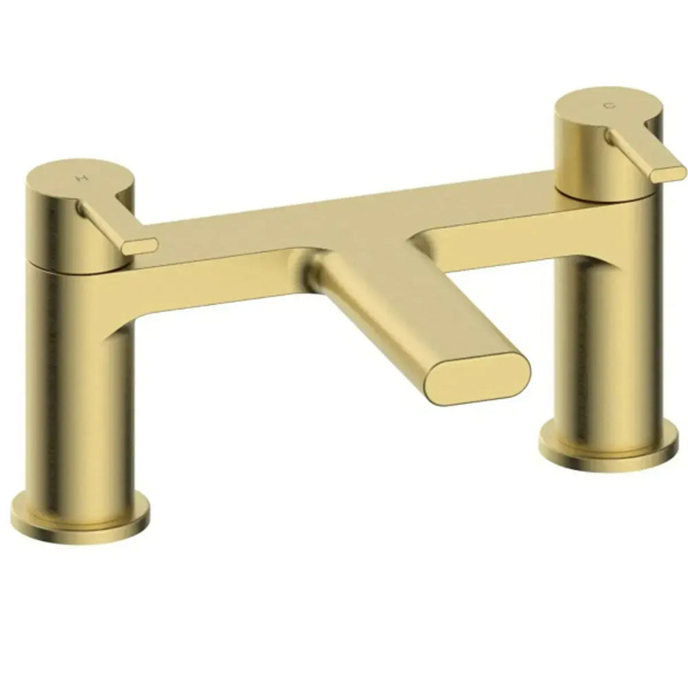 Alfie Green & Gold Vanity Bathroom Suite with Super Strength Bath image 4