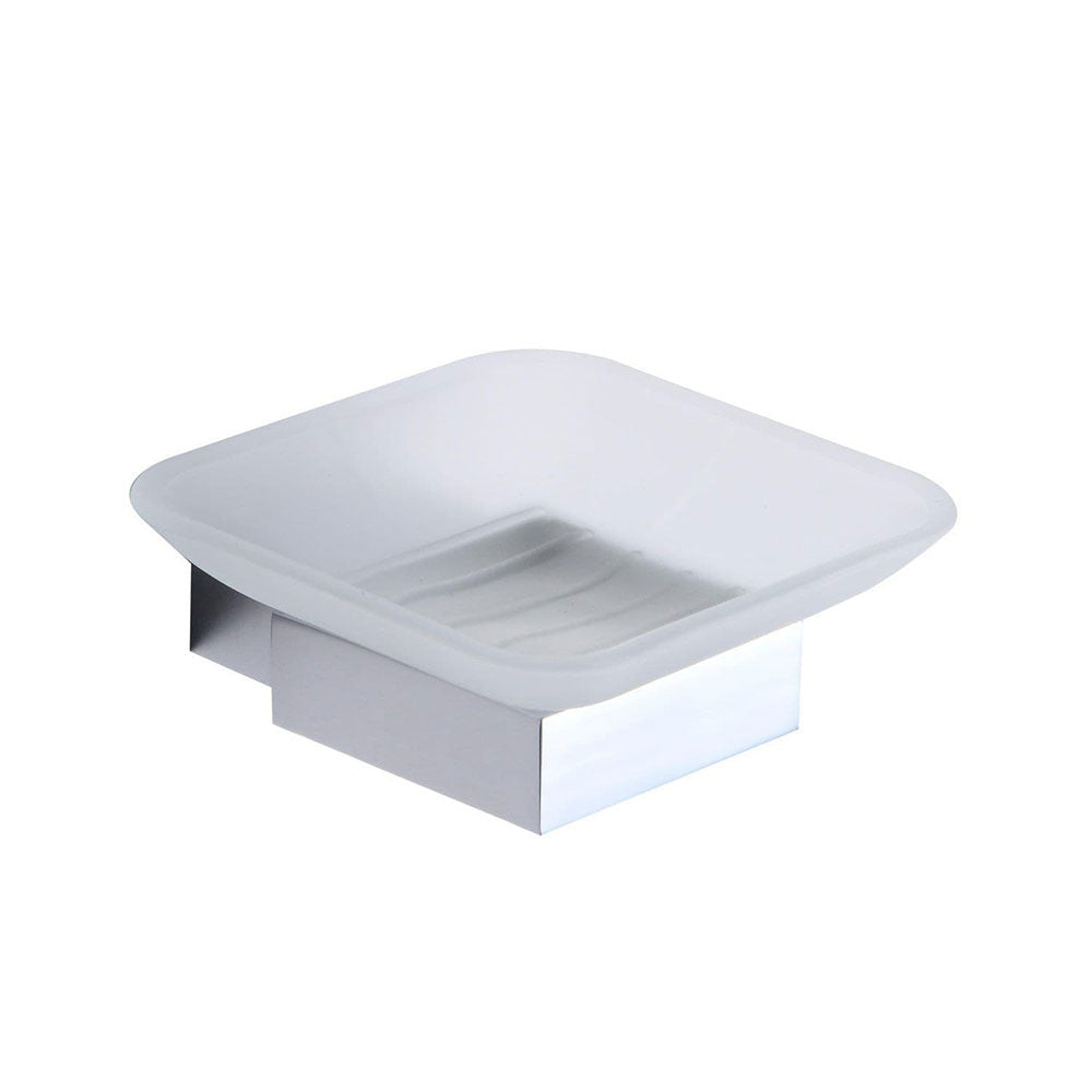 Alpha Soap Dish, Chrome image