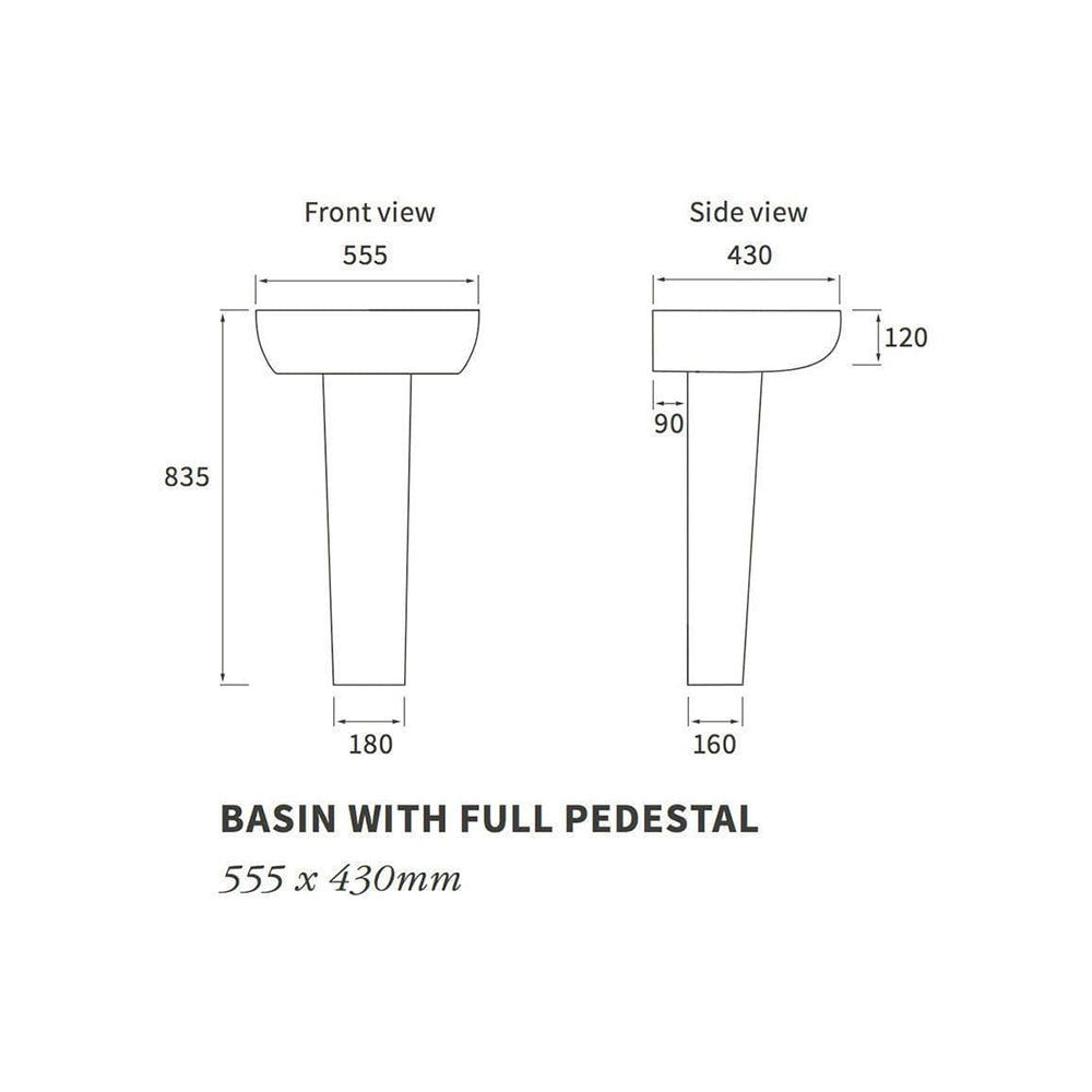 Aquila Basin With Full Pedestal image 2