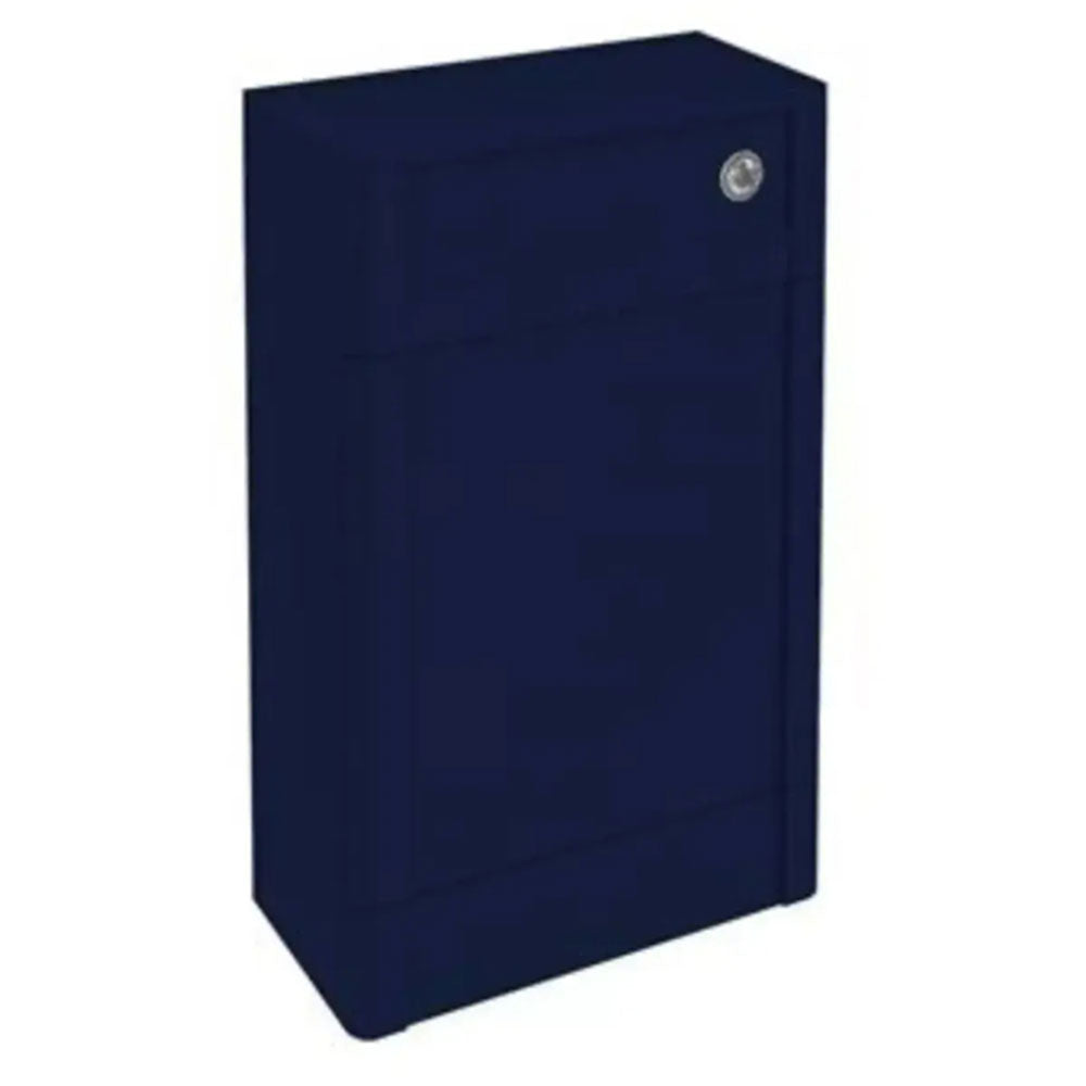 Blue Freestanding Bath with Vanity Unit, Toilet Unit, Pan and Concealed Cistern image 10