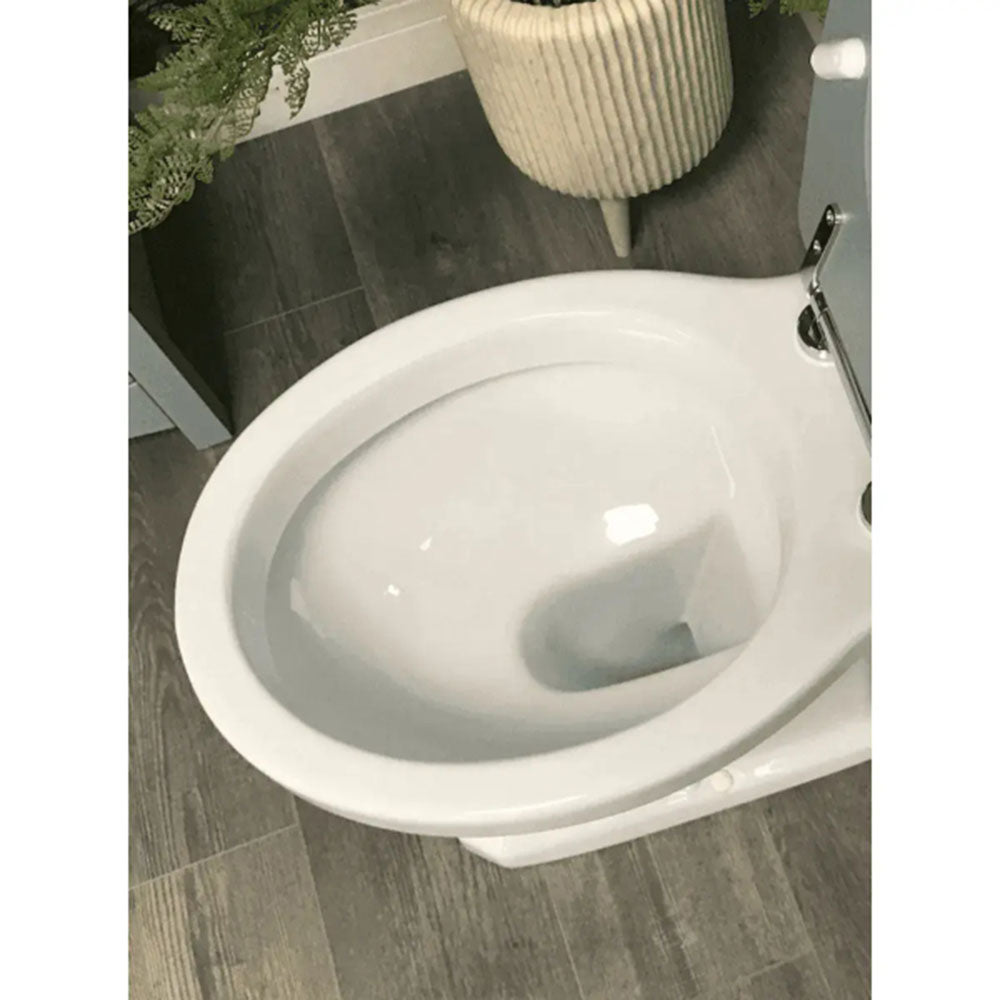Blue Freestanding Bath with Vanity Unit, Toilet Unit, Pan and Concealed Cistern image 19