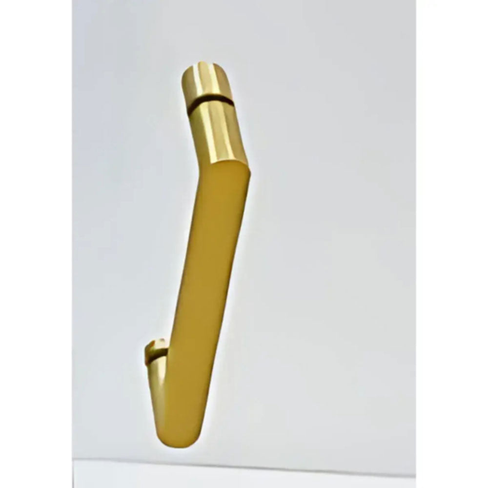 Brushed Brass 800 x 800mm Quadrant Shower Enclosure, 2 Doors image 1