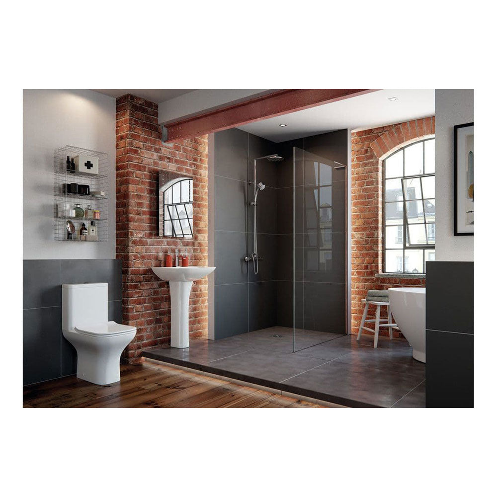 Cedare Back To Wall Toilet, Soft Close Seat image 1