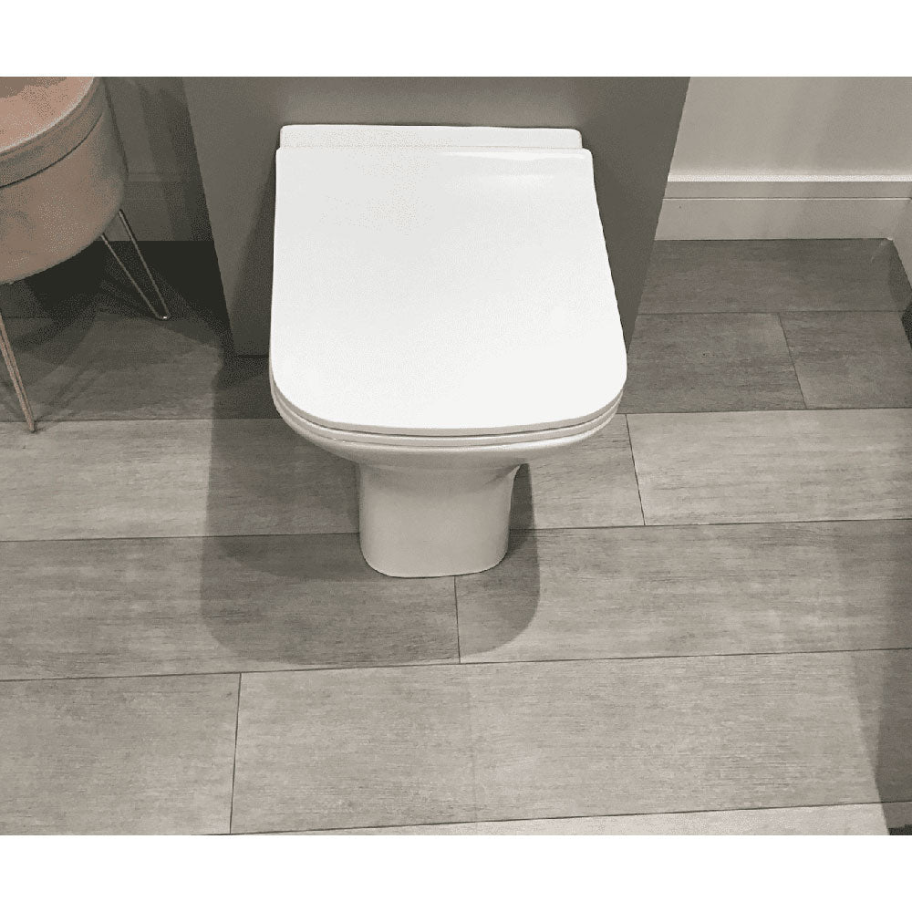 Cedare Back To Wall Toilet, Soft Close Seat image 5