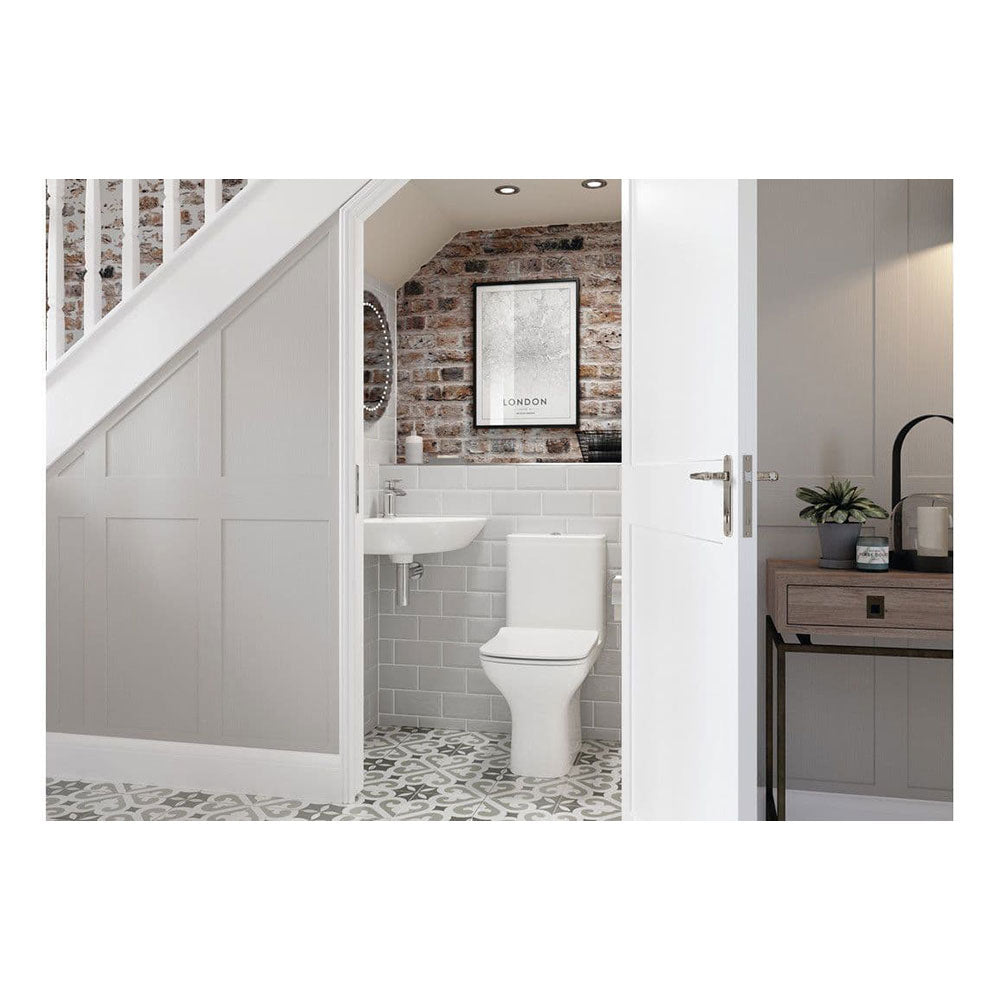 Cedare Cloakroom Basin With Bottle Trap image 1