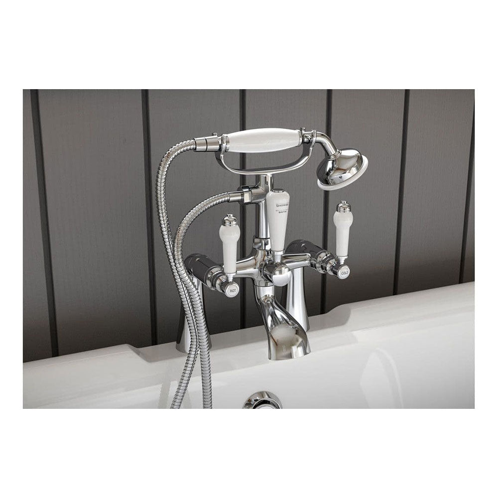 Crater Lever Style Bath Shower Mixer image 1