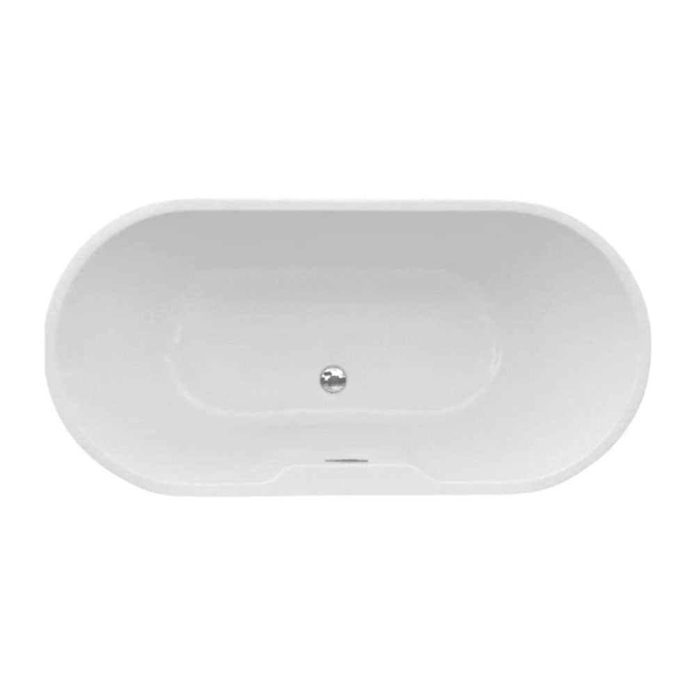 Cygnus 1550 x 740mm White Freestanding Bath image 3