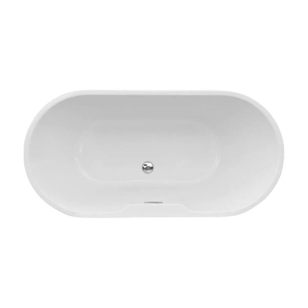 Cygnus 1655 x 745mm White Freestanding Bath image 3