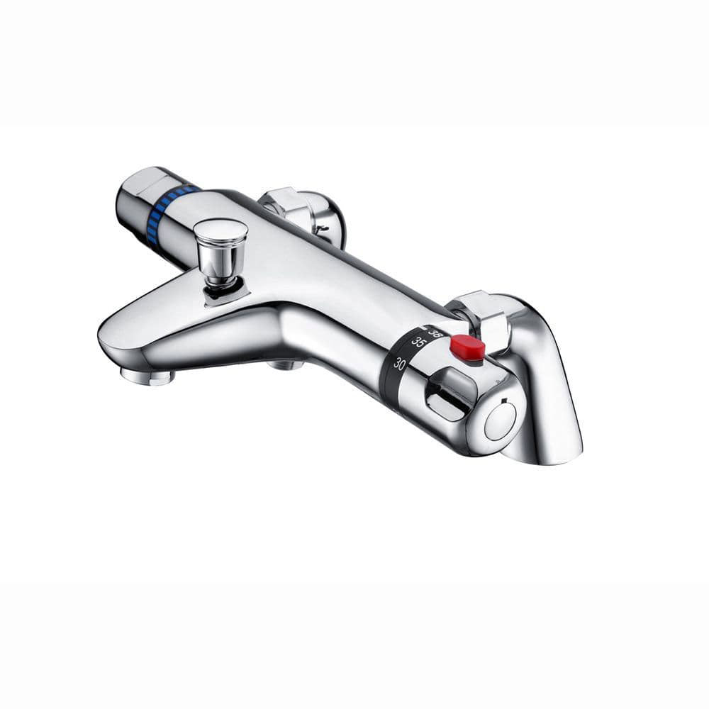 Deck Mounted Thermostatic Bath/Shower Mixer Valve image