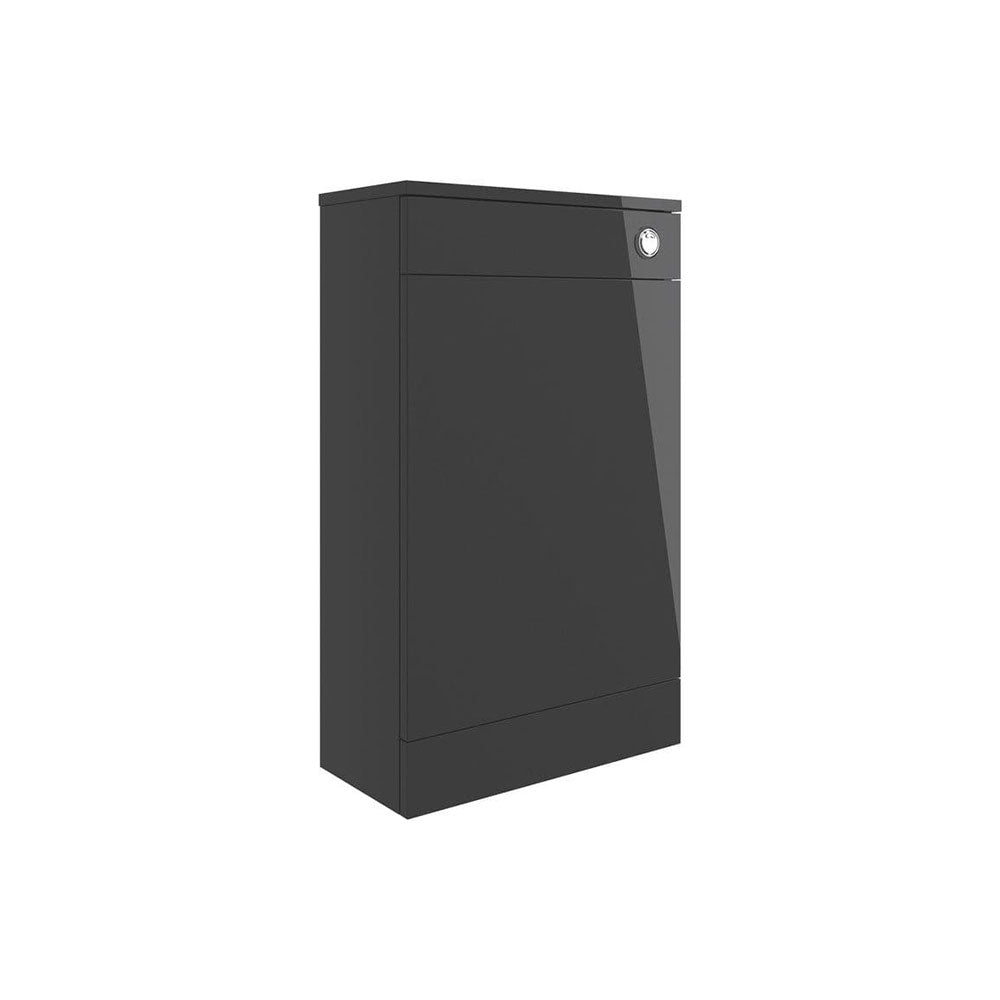 Deltar Anthracite Furniture Bathroom Suite with Brushed Brass Finishes image 6