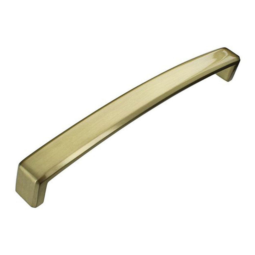 Deltar Oak Gloss Furniture Bathroom Suite with Brushed Brass Finishes image 6