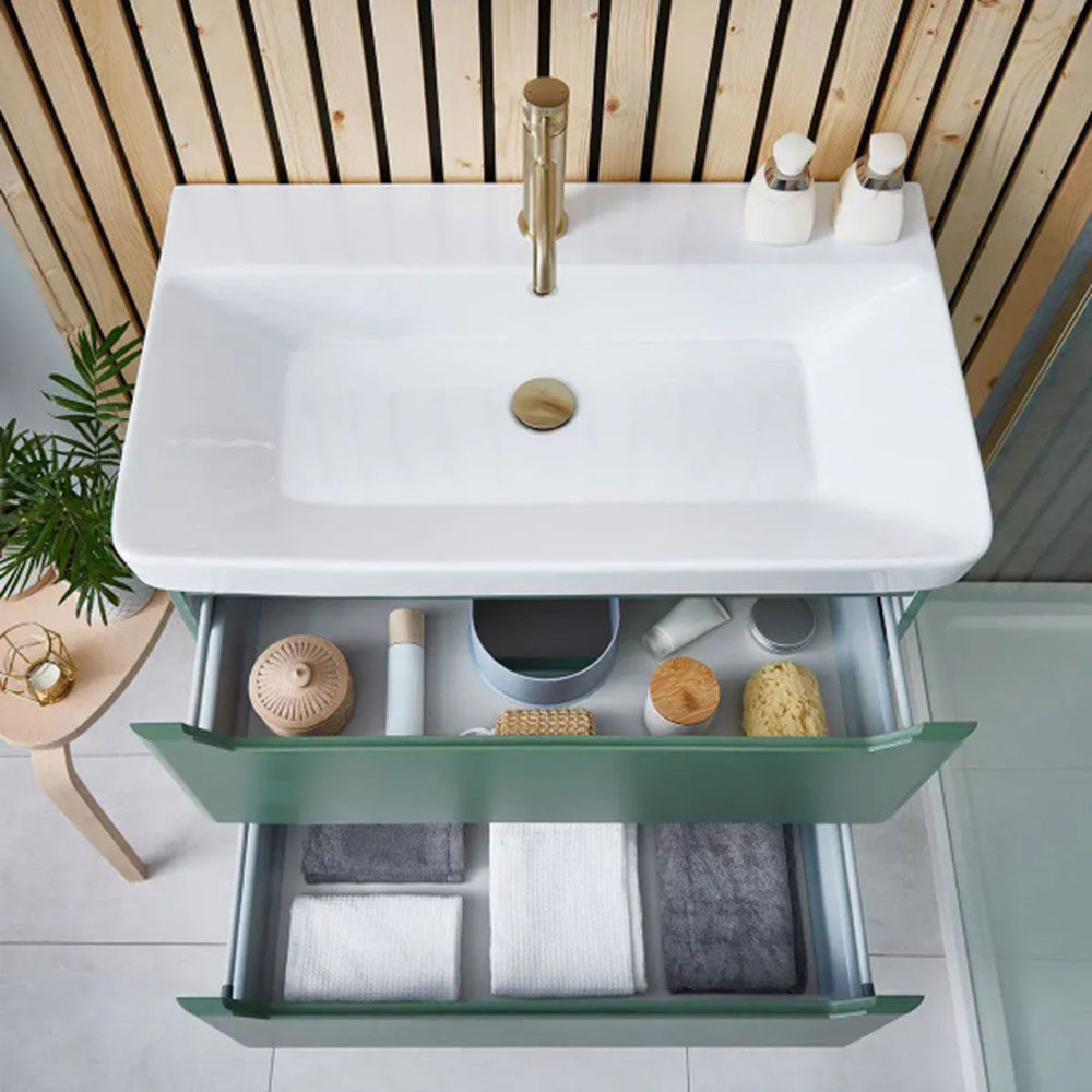Form Freestanding Bath Suite with Toilet & Vanity Unit image 11