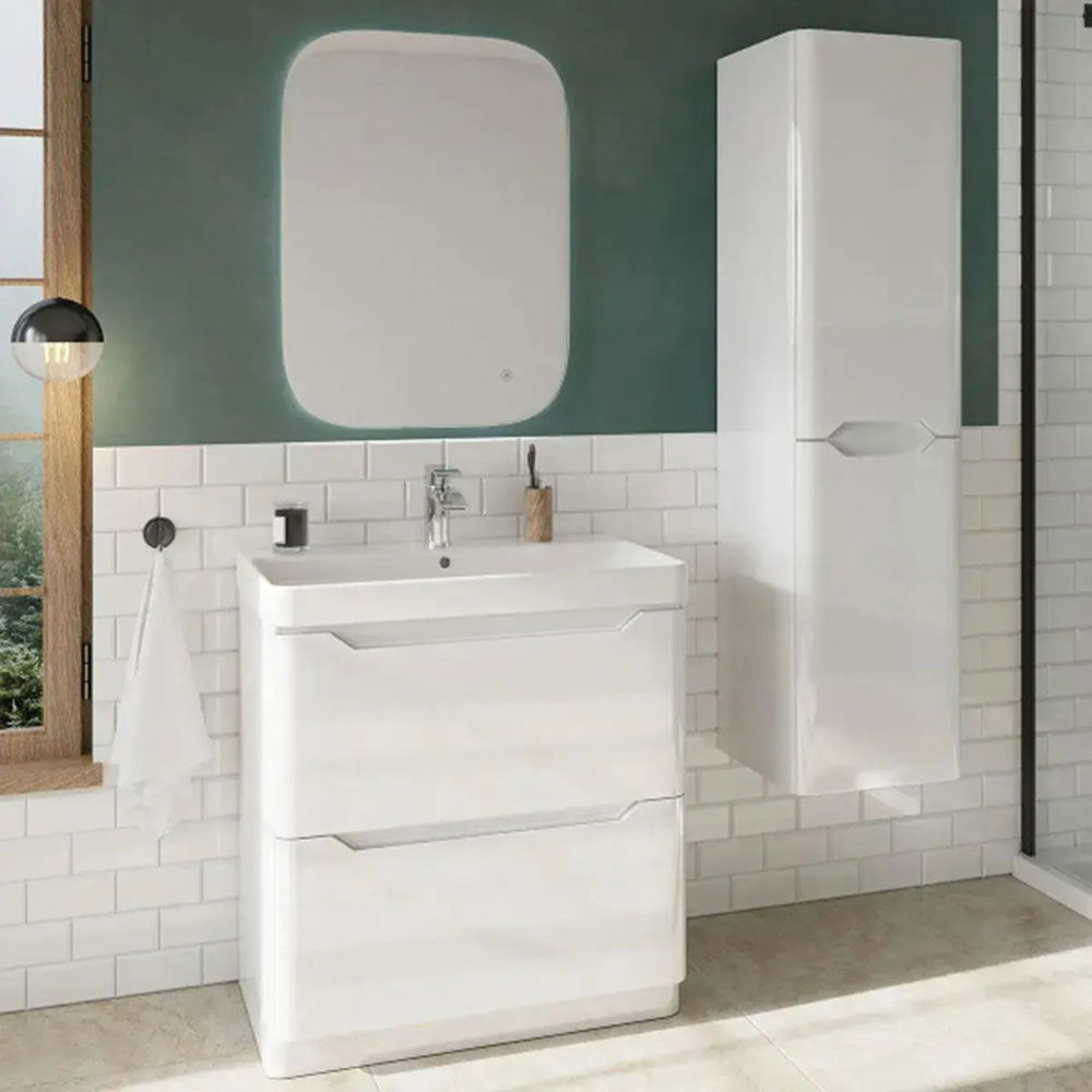 Form Freestanding Bath Suite with Toilet & Vanity Unit image 6