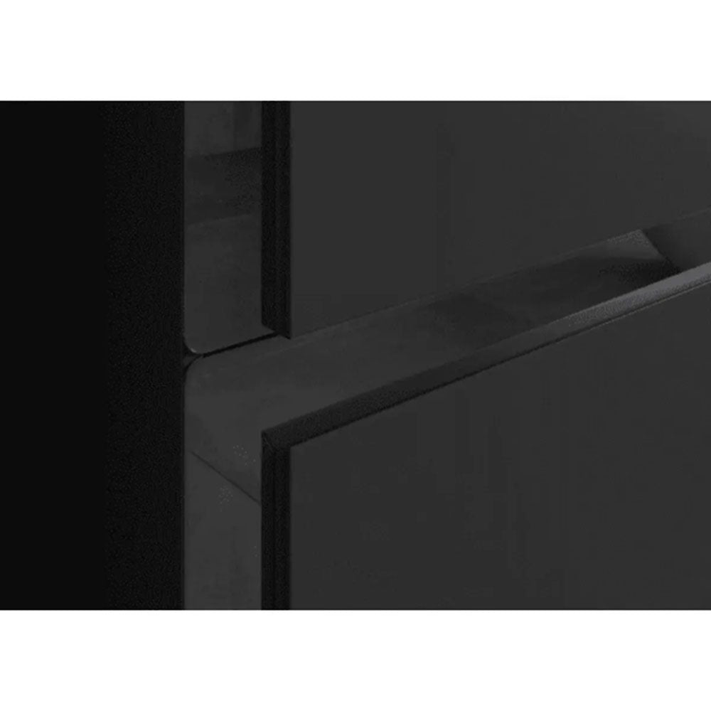 Freestanding Bath, Black Toilet and 2 Drawer Wall Hung Vanity Unit image 14