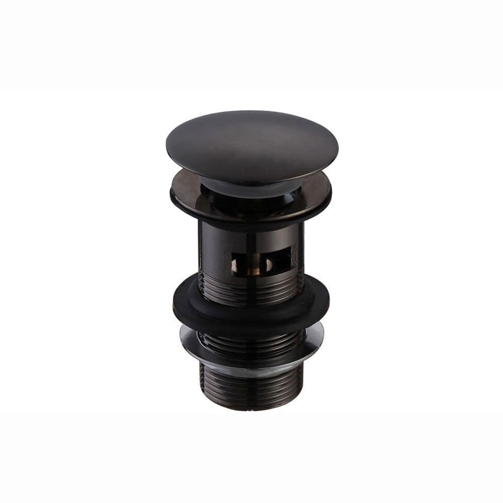 Genoa Mono Tall Basin Tap, Black, Modern Lever Style image 1