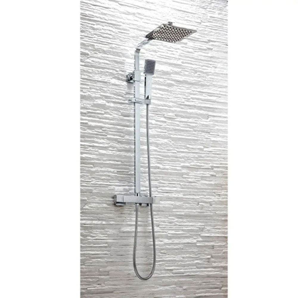 IBath Shower Bath with Serpens Toilet, Vanity Unit, Shower & Taps Suite image 14