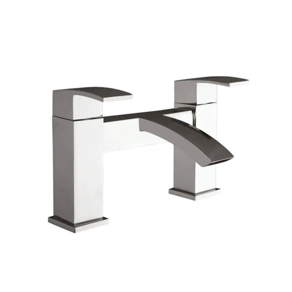 IBath Shower Bath with Serpens Toilet, Vanity Unit, Shower & Taps Suite image 15