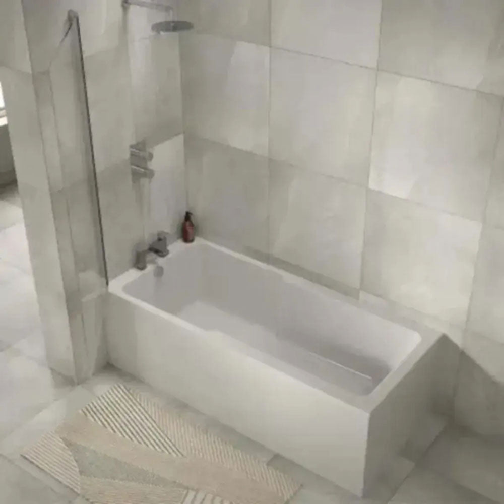 IBath Shower Bath with Serpens Toilet, Vanity Unit, Shower & Taps Suite image 1
