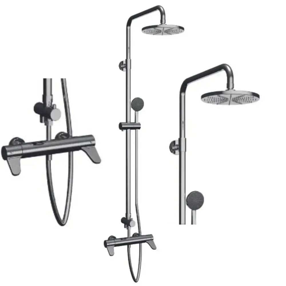 ICare Shower Bathroom Suite, Raised Toilet, Chair, Shower, Basin and Basin Mixer image 10