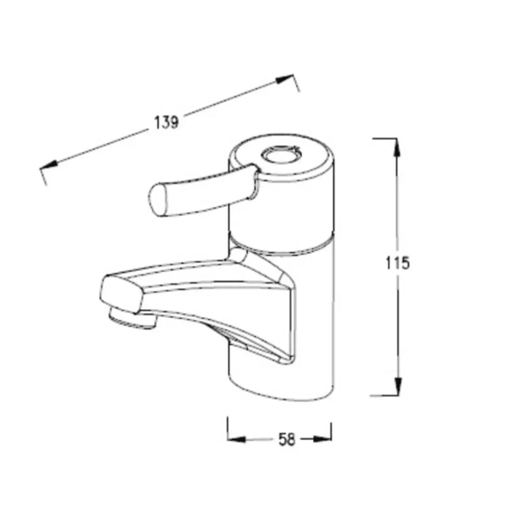 ICare Shower Bathroom Suite, Raised Toilet, Chair, Shower, Basin and Basin Mixer image 18
