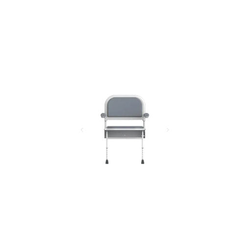 ICare Shower Bathroom Suite, Raised Toilet, Chair, Shower, Basin and Basin Mixer image 2