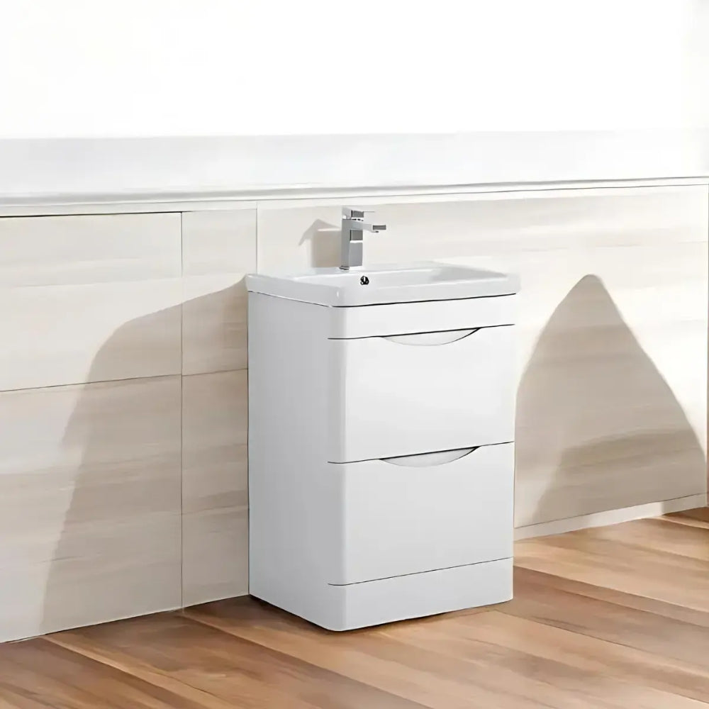 Kalmar Waterproof 600mm Vanity Unit White 1
