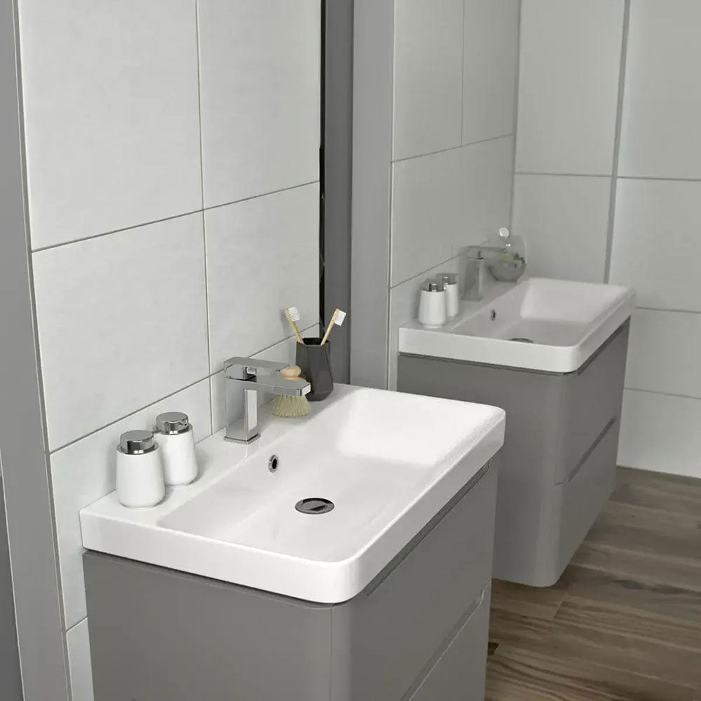 Libras 500 2 Door Basin Unit  Matt Grey image 3