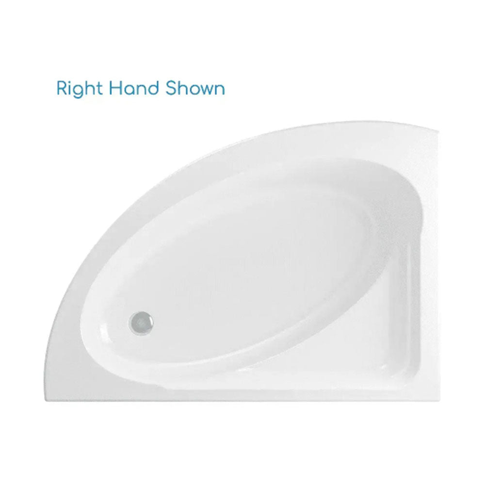 Lundy Corner Bath with Bath Screen, Toilet, Basin, Tap and Mixer Shower Suite image 5