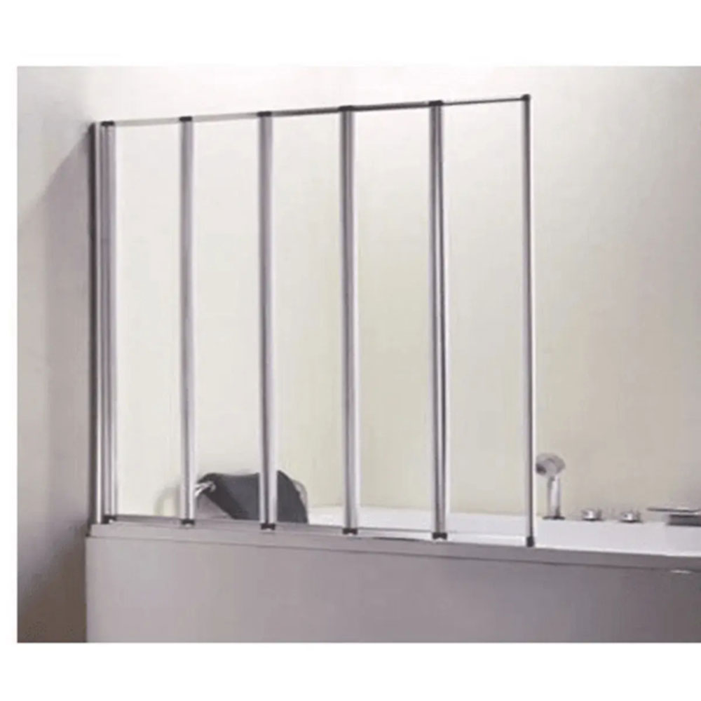 Lundy Corner Bath with Bath Screen, Toilet, Basin, Tap and Mixer Shower Suite image 7