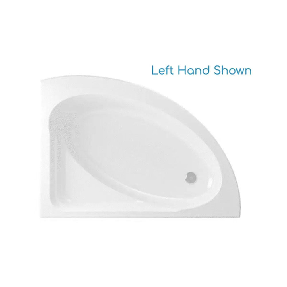 Lundy Corner Bath with Bath Screen, Toilet, Basin, Taps, Wastes and Dual Shower image 3