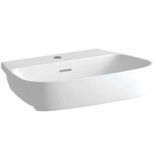 Lyrar Semi Recessed Basin, 1 Tap Hole image