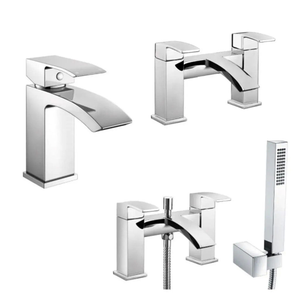 Malin 1800x700 Bath and Vanity Unit Bathroom Suite with Taps & Wastes image 8