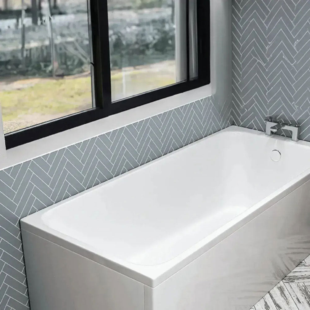 Malin 1800x700 Bath and Vanity Unit Bathroom Suite with Taps & Wastes image 3