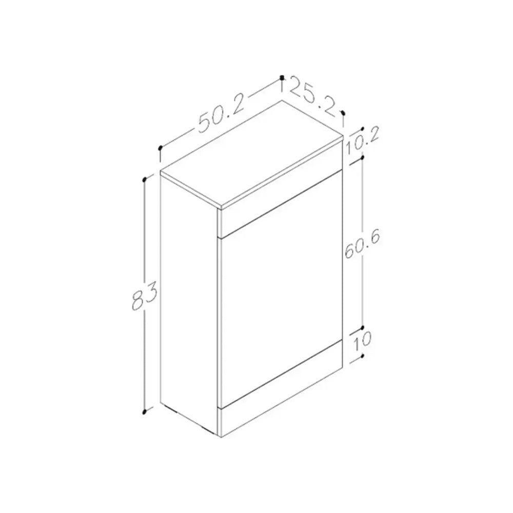 Orion Back to Wall Freestanding Bathroom Suite image 13