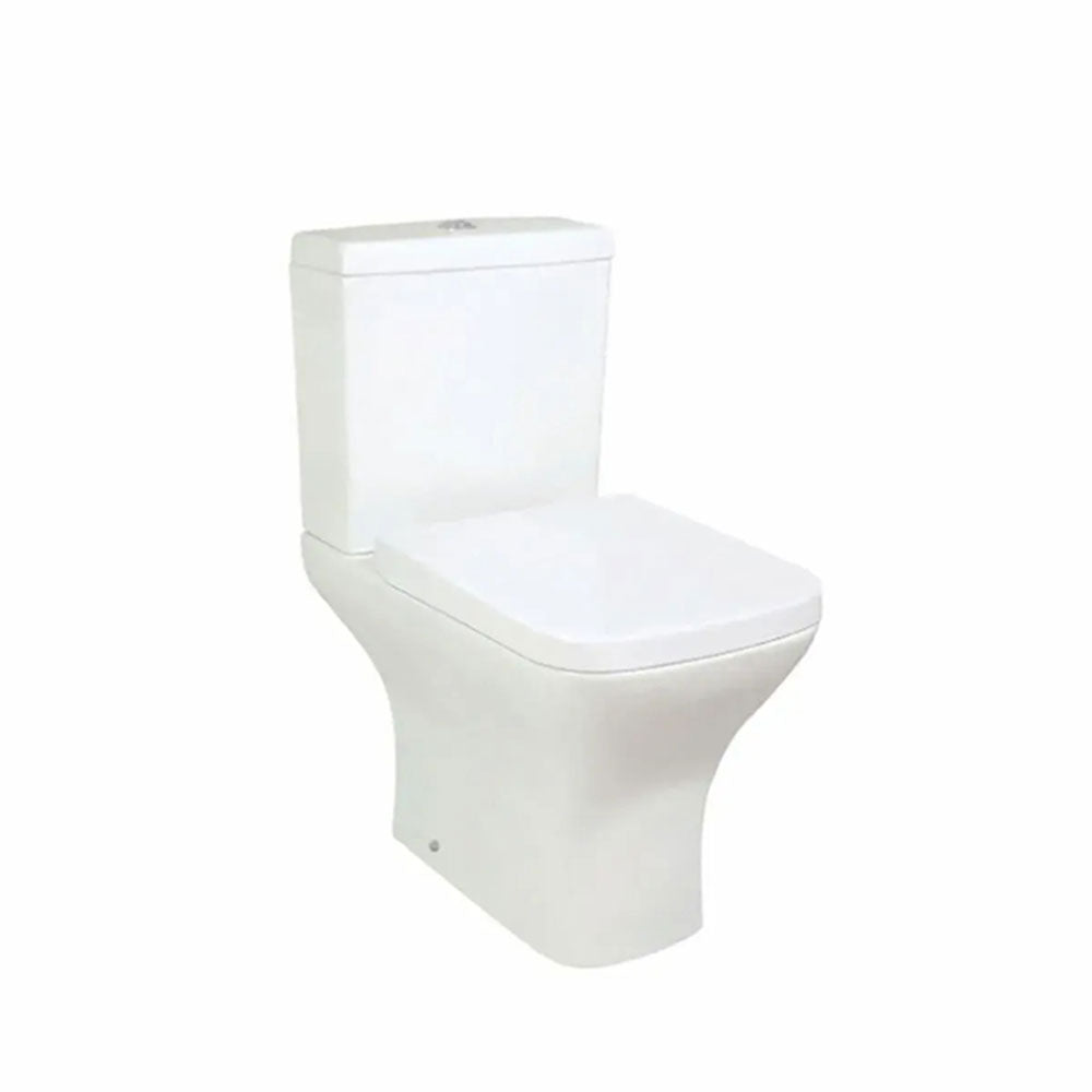 Porto Vanity Unit Bathroom Suite with L Shape Shower Bath and Dual Shower image 1