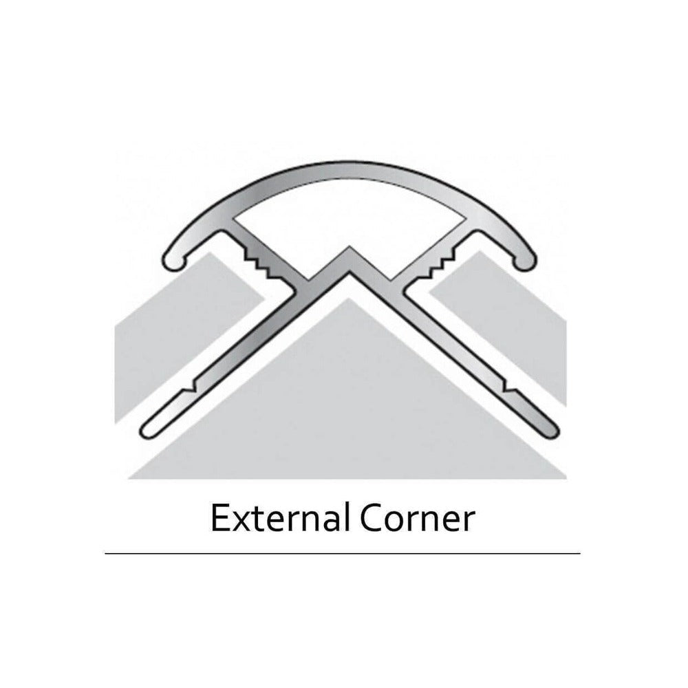 PVC Wall Panel Finishing Trims Internal -External Corner - End Cap - H Joint 2