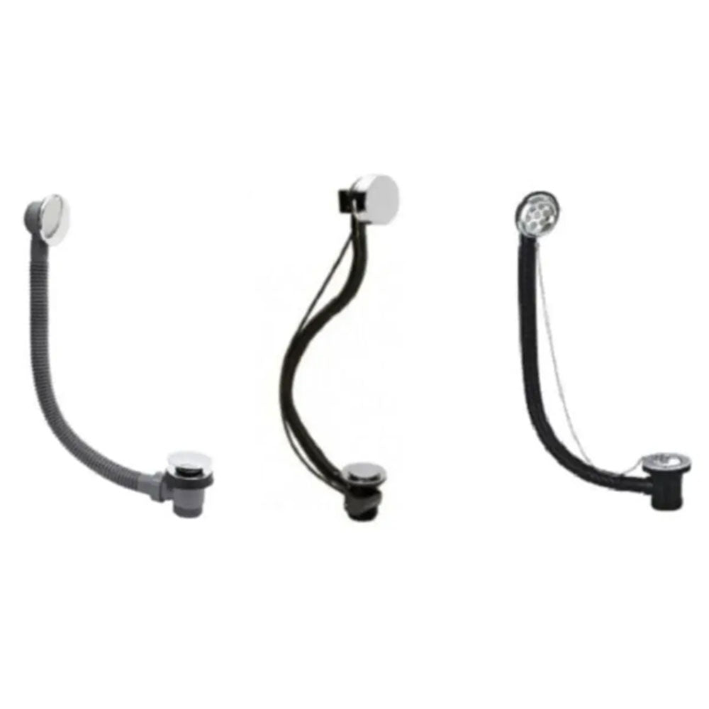 Reinforced Emery Round Double Ended Bath, Basin Unit, Close Coupled Toilet, Taps, Wastes image 2