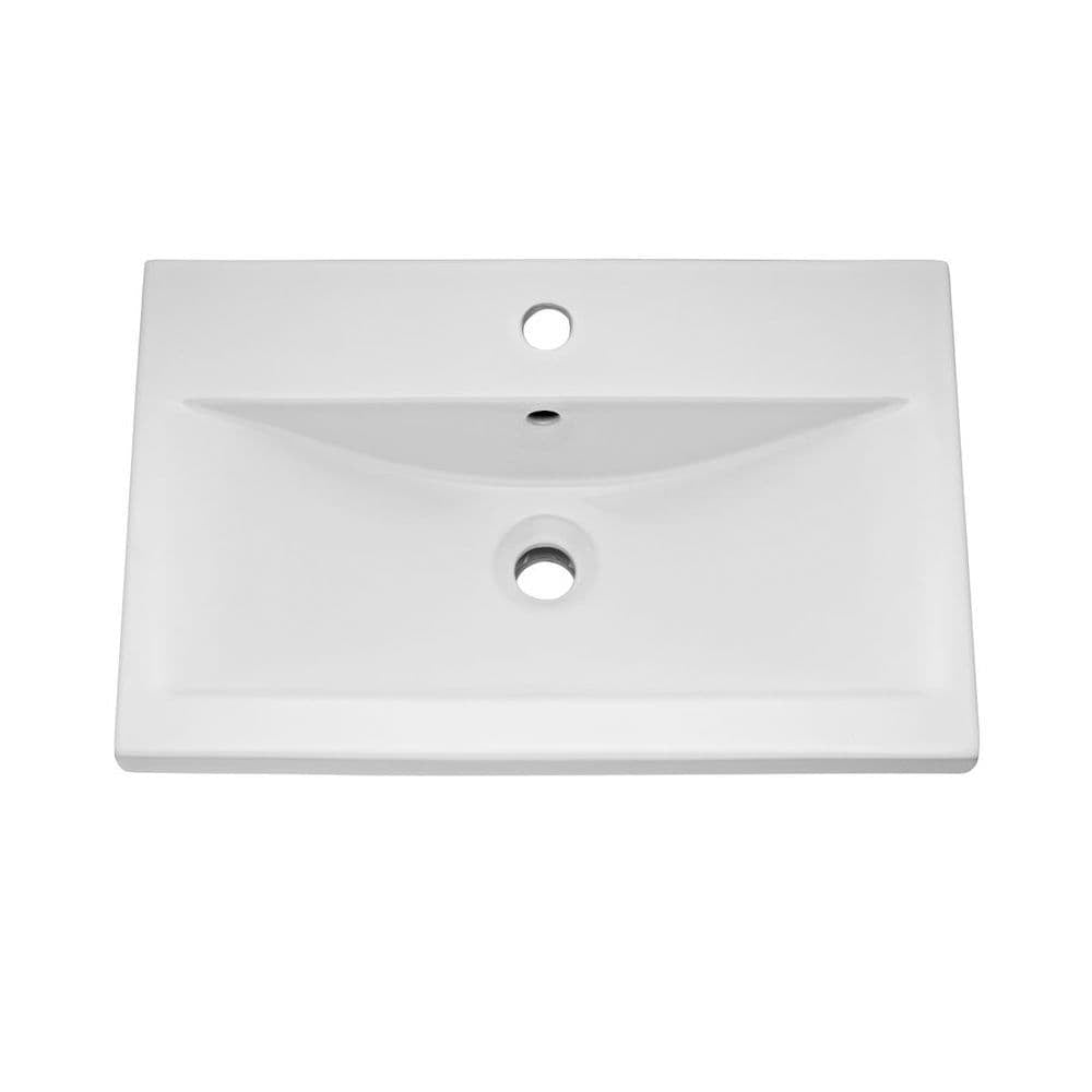 Riber Waterproof 600mm Vanity Unit Light Grey 5