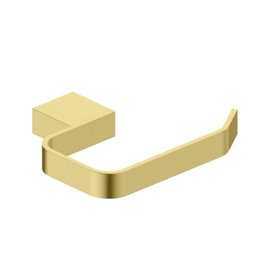 Roma Toilet Roll Holder, Brushed Brass image