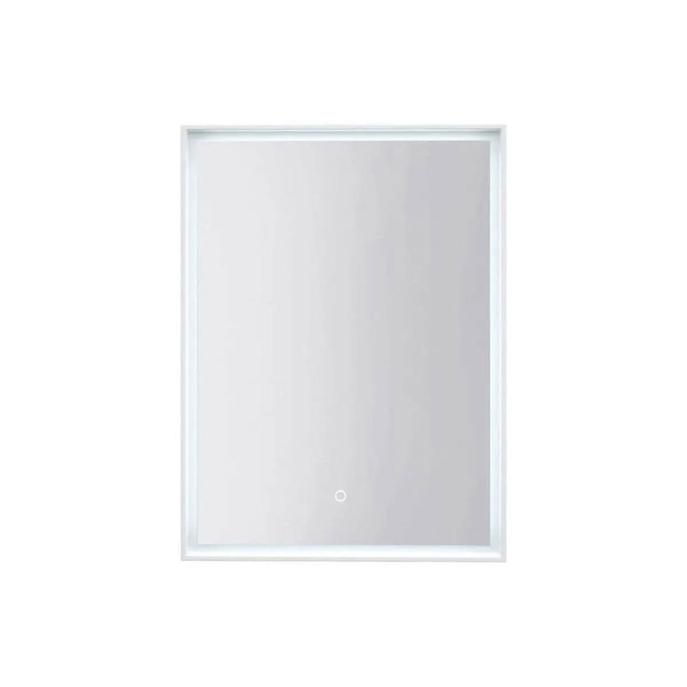 Rosie 600x800mm Rectangular Framed LED Mirror image
