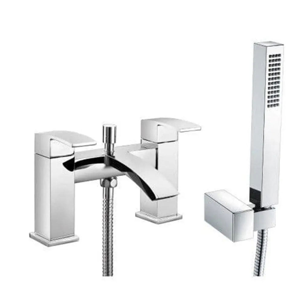 Serpens Bathroom Suite with 1600x800mm Bath, Vanity Unit, Toilet & Taps image 15