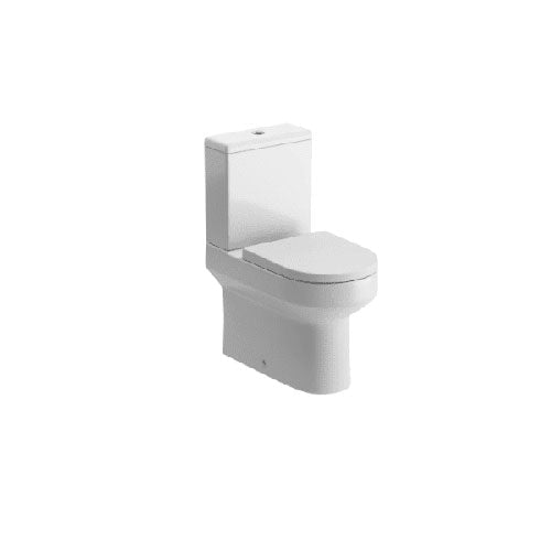 Serpens Close Coupled Fully Shrouded Toilet Inc Soft Close Seat image