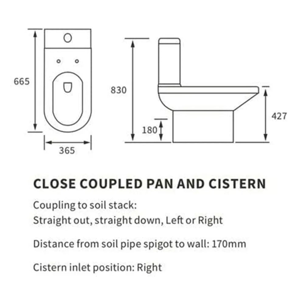 Serpens Matt Black Full Bathroom Suite with Bath Screen, Taps and Dual Shower image 17