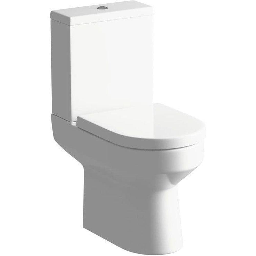 Serpens Open Back Close Coupled Toilet Inc Soft Close Seat image 3
