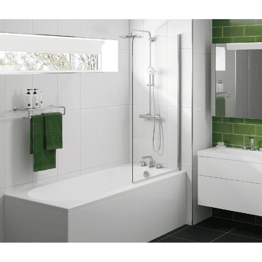 Single Ended Steel Bath, Various Lengths, with 2 Tap Holes image 3