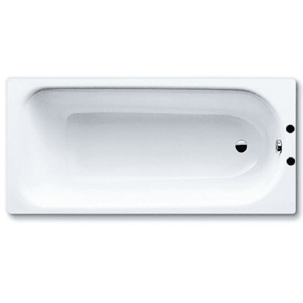 Single Ended Steel Bath, Various Lengths, with 2 Tap Holes image