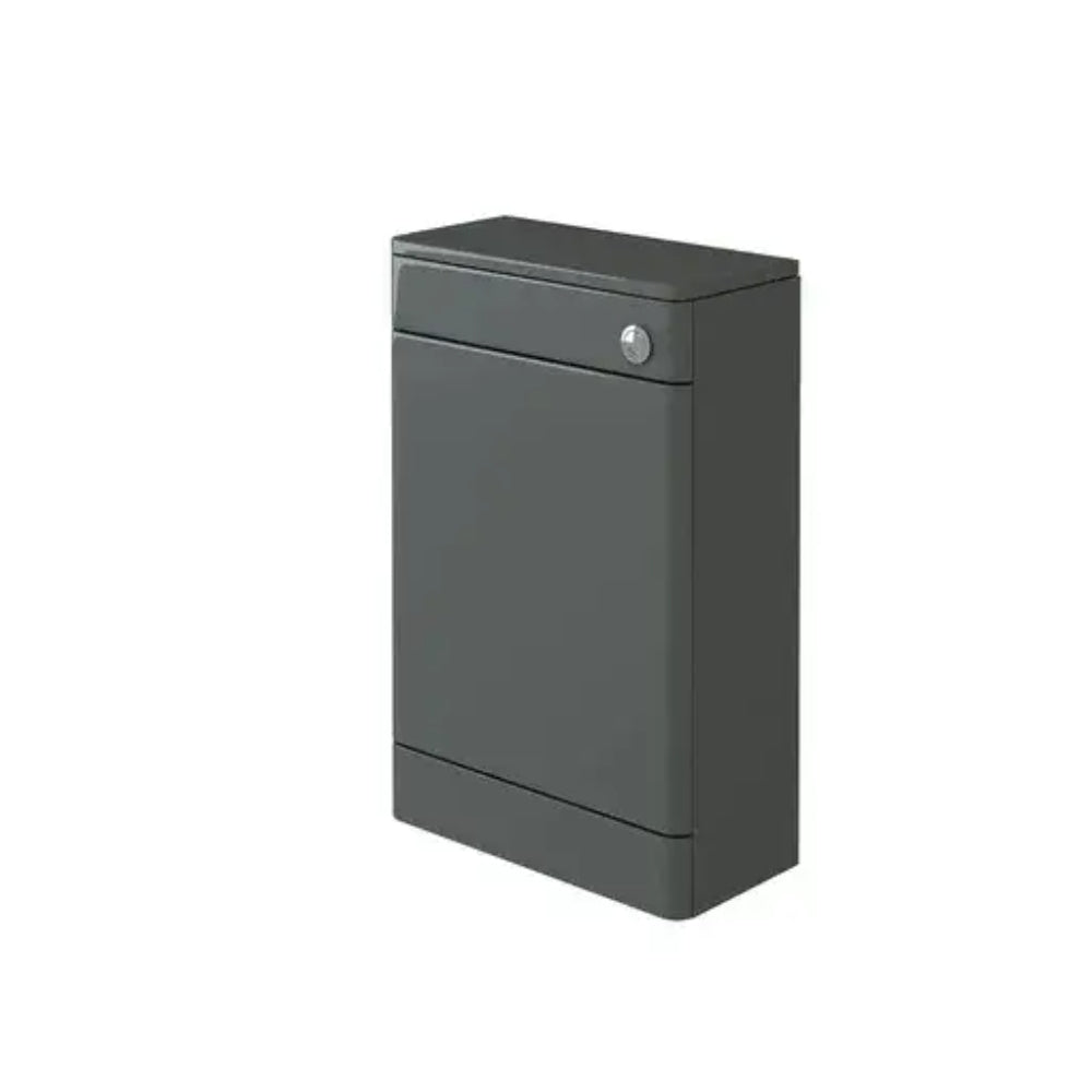 Solar/Comet Waterproof 500mm WC Unit - Anthracite Gloss 2