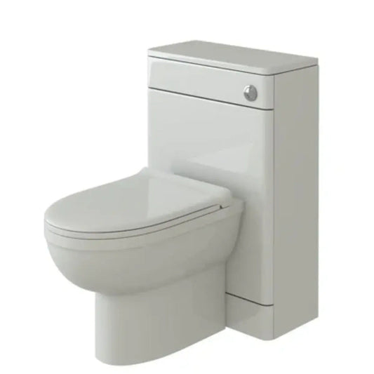 Solar/Comet Waterproof 500mm WC Unit - White Gloss 1
