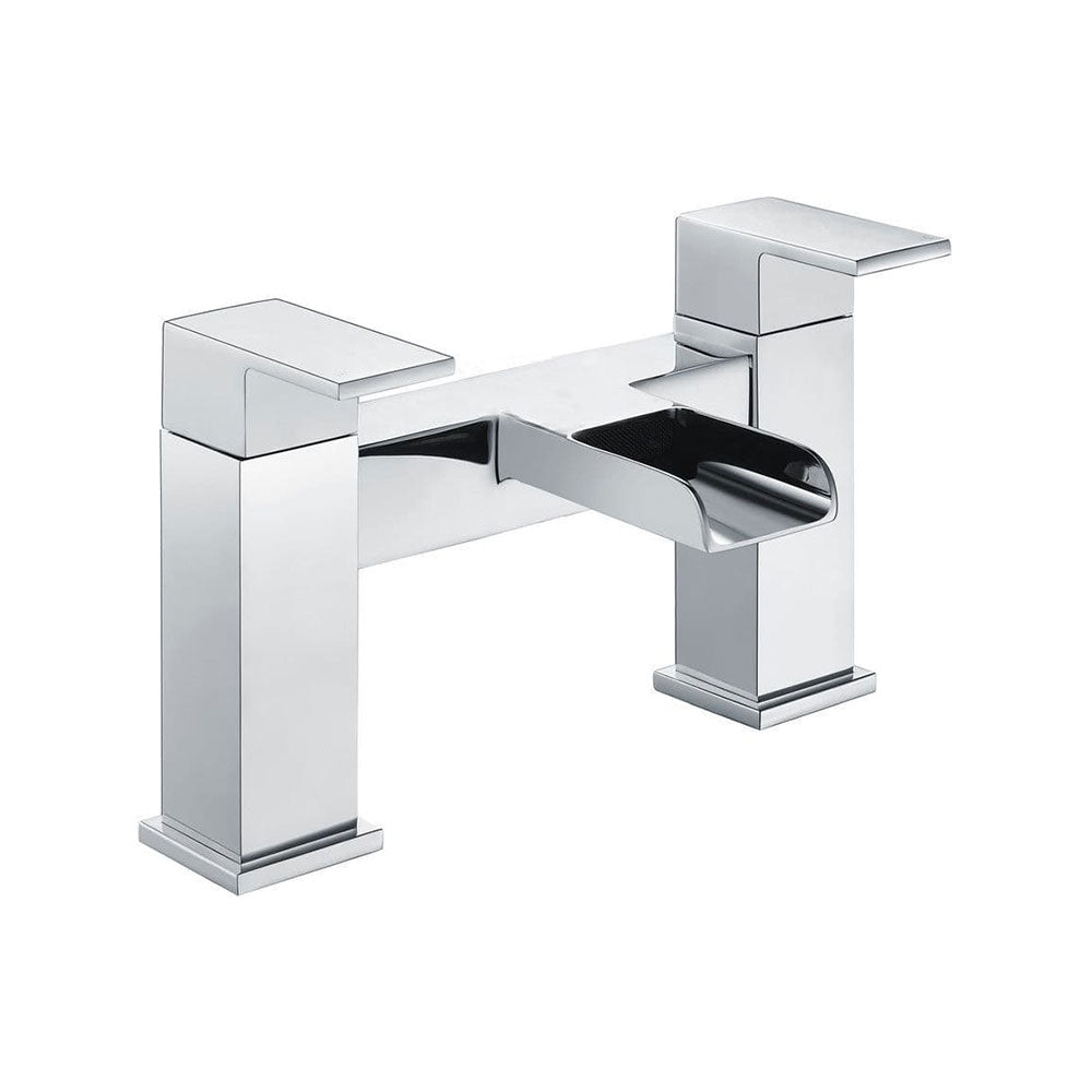 Solarin Waterfall Bath Filler Tap, Modern Lever Style image