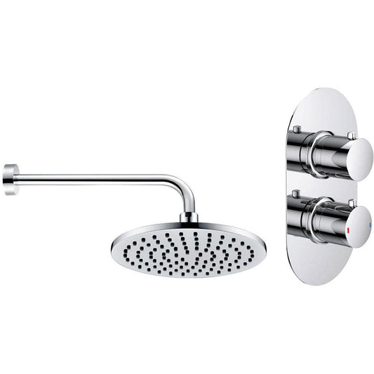 Sphare Shower Pack - Single Outlet - Twin Shower Handle Shower Valve image
